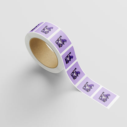 Custom Square Roll Labels