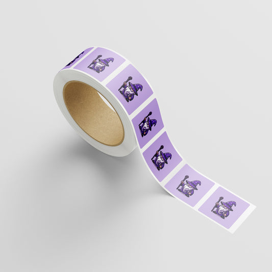 Custom Square Roll Labels