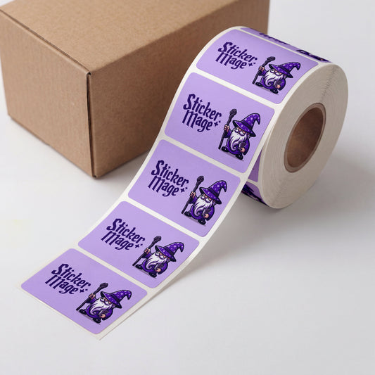 Custom Rectangle Roll Labels