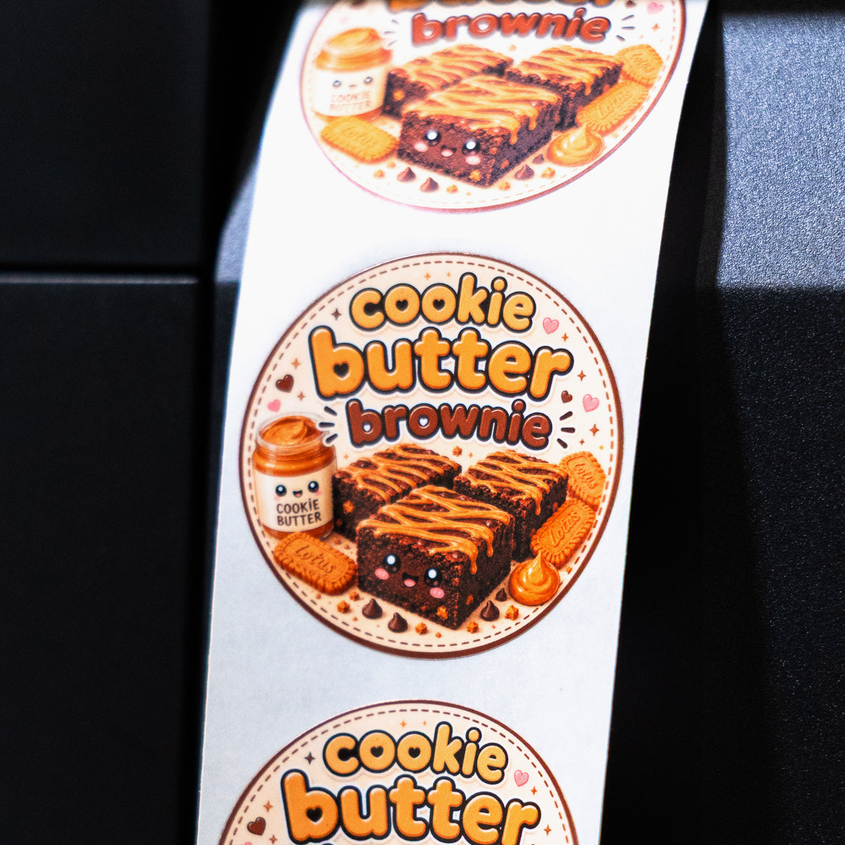 Custom Circle Roll Labels