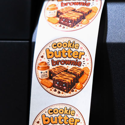 Custom Circle Roll Labels