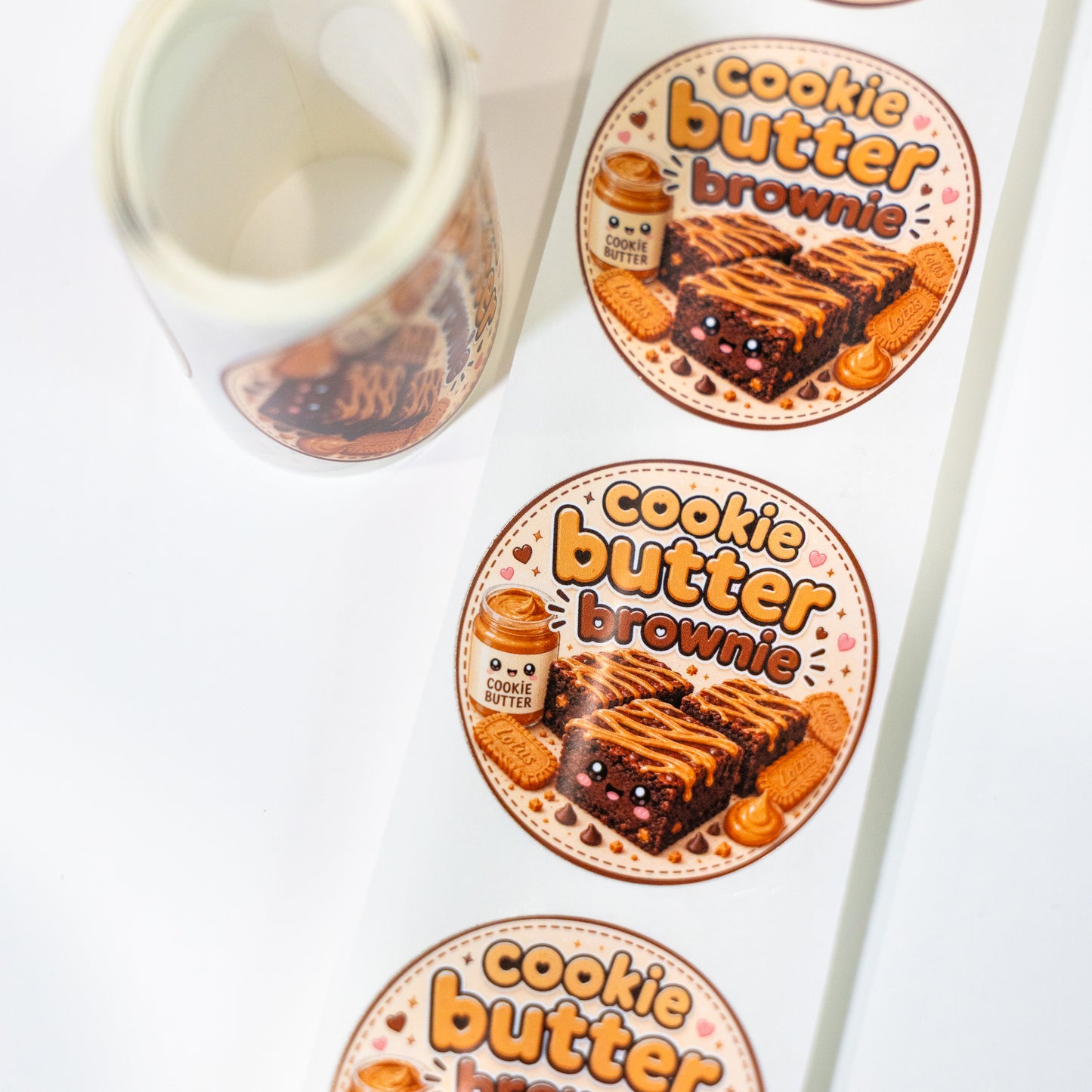Custom Circle Roll Labels