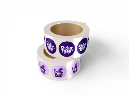 Custom Circle Roll Labels